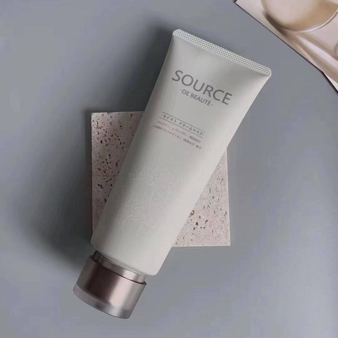 日本进口SDB雪花奶油面膜SOURCE DE BEAUTÉ 冰肌奶油7天焕肤200g