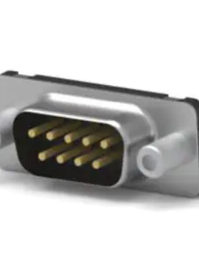 1-747871-6 TE 泰克连接器 9P PLUG FRNT MTL SHL female screwlo