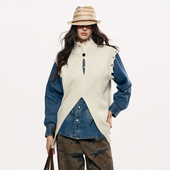 新款 CHILL ZOEY马甲设计感不规则圆舞曲外搭上衣2026春季 官方授权