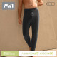 加厚护腹长裤 倍暖 含羊毛三层打底冬季 暖裤 40220177 曼妮芬MW1男士