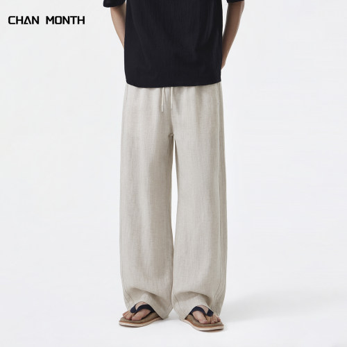 CHANMONTH美式夏季新款休闲裤男