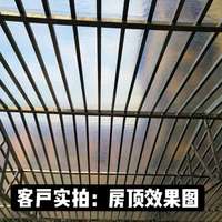 石绵瓦垫片耐高温石棉塑料屋檐材料加厚隔热别墅仿照古屋采光瓦透