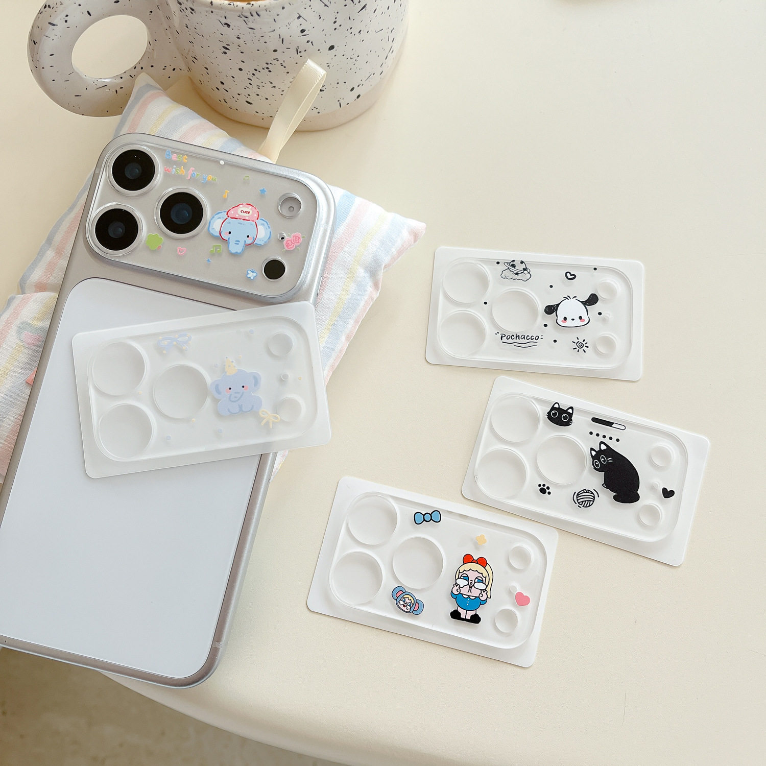 适用于苹果17PROMAX镜头膜17系列卡通17pro镜头保护膜,3C数码配件,数码屏幕贴膜,淘宝优惠券,粉丝福利购,淘宝优惠卷