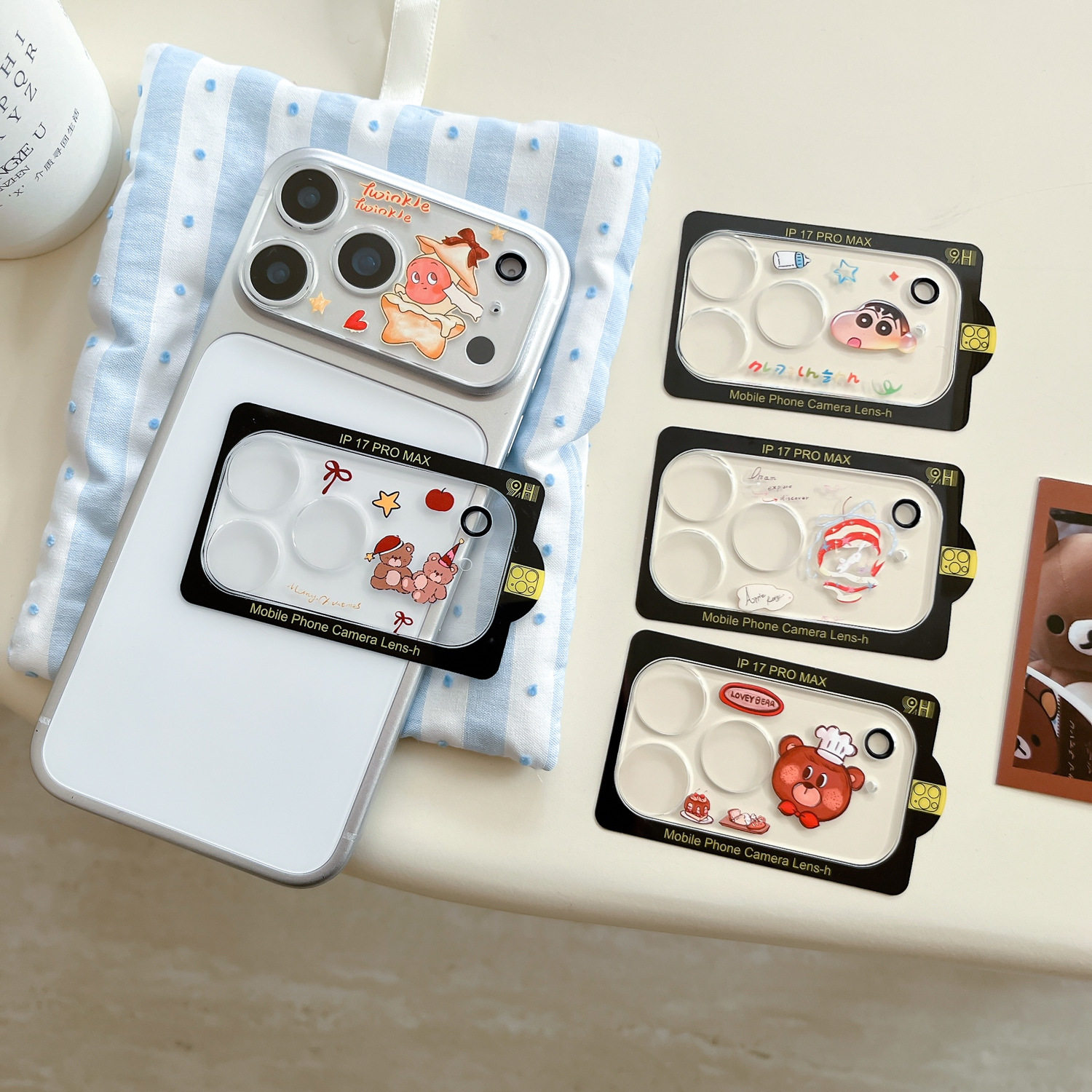 适用于苹果17PROMAX镜头保护膜17系列圣诞卡通17pro镜头膜,3C数码配件,数码屏幕贴膜,淘宝优惠券,粉丝福利购,淘宝优惠卷