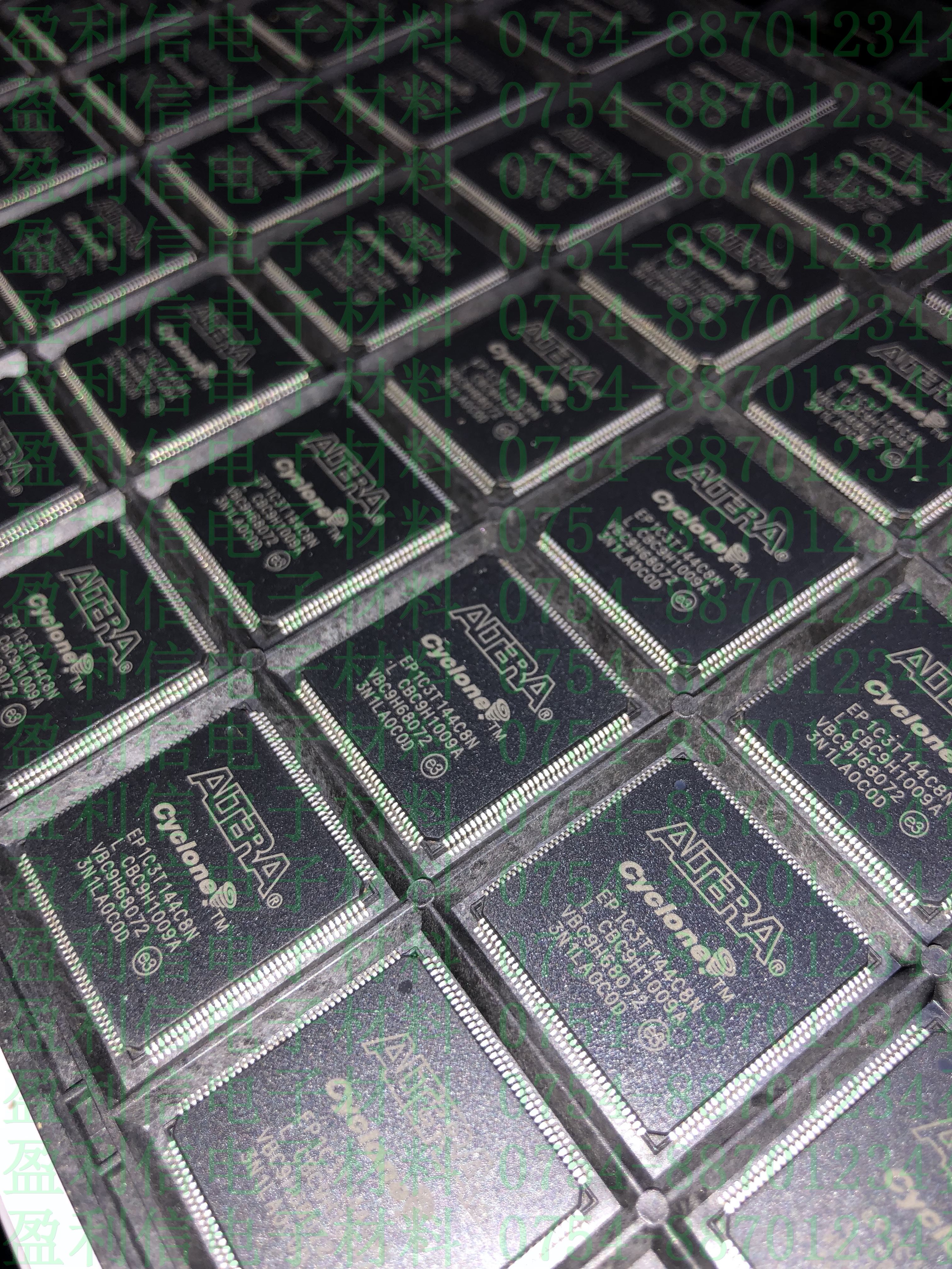 型号EP1C3T144C8N  1955只   QFP144    厂家ALTERA 只做现货