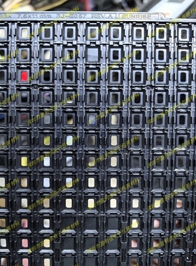 IC托盘贴片IC tray BGA7.5*11mm BJ-E057 SUNRISE 231格 7.5*11