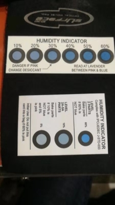 电子元器件 IC芯片 集成电路 湿敏纸 湿度检测卡  6点 湿度指示卡