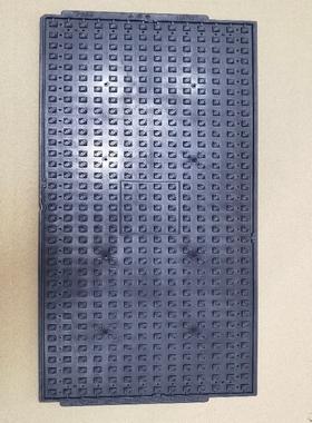 全新IC托盘芯片托盘内存tray盘 QFN2*2 BGA2*2   PEAK 490格 黑色