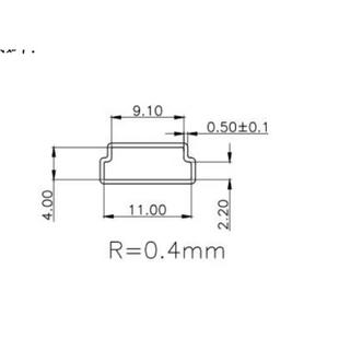 ic透明管 pvc塑料防静电空管 2000条起定制 长50CM 下单后不能退