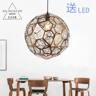 后现代几何多边形钻石球形吊灯简约金属创意不锈钢餐厅吧台过道灯|msdalam kategori keluarga memasang ibu, Lampu &amp; Lighting Fixtures, kandil - dari Buy2taobao.com untuk memberikan perkhidmatan ejen Taobao profesional membeli