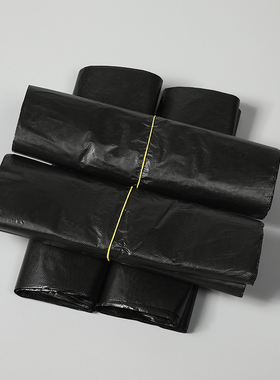 垃圾袋加厚家用手提式垃圾袋黑色厨房一次性塑料袋大号40*60定制