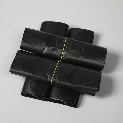 垃圾袋加厚家用手提式垃圾袋黑色厨房一次性塑料袋大号40*60定制