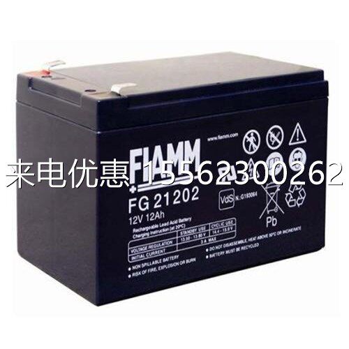 FIAMM非凡蓄电池FG21201 12V12AH信号系统 应急照明备用
