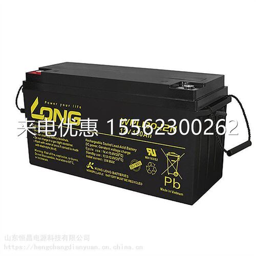 LONG广隆蓄电池WPL130-12N 12V130AH UPS/EPS储能电源