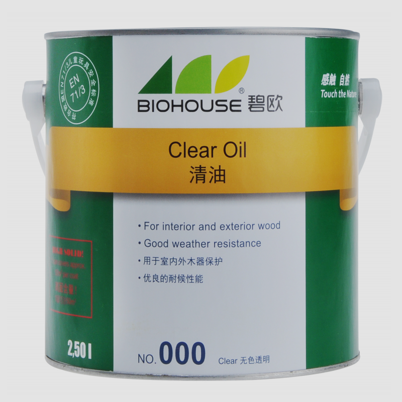 碧欧木蜡油000清油 室内户外防腐木油漆实木家具木器漆进口环保底