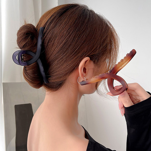 大号磨砂韩版抓夹后脑勺鲨鱼夹