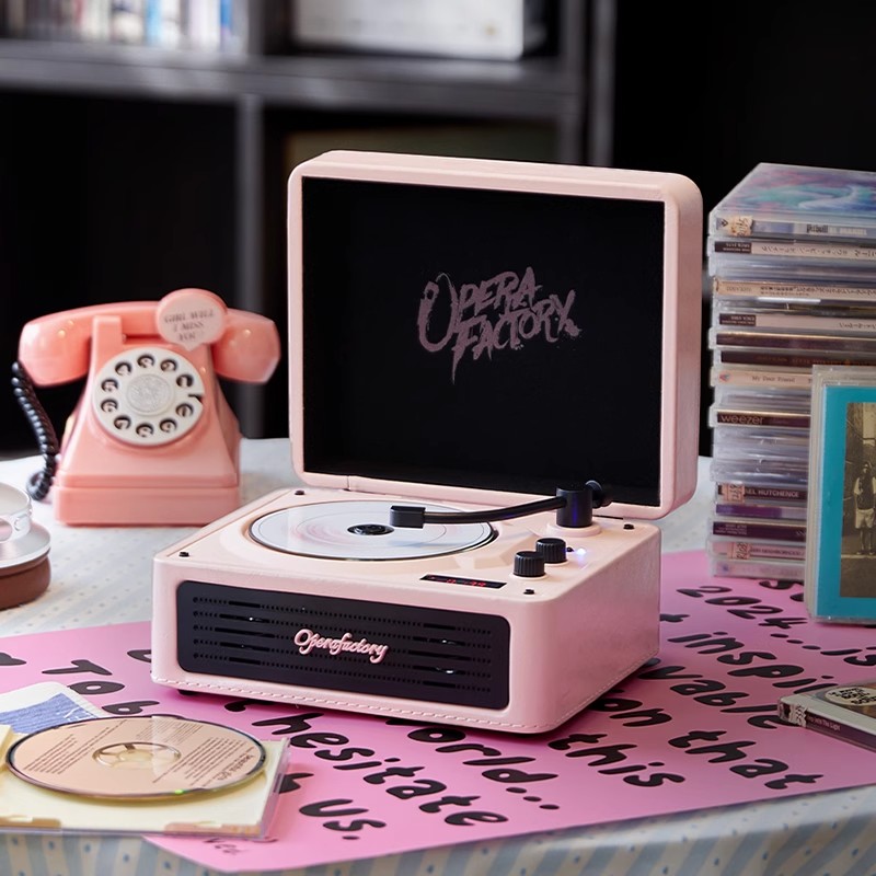 柏林之声仿千禧年CP500CD机唱片专辑播放器音箱高音质蓝牙音响