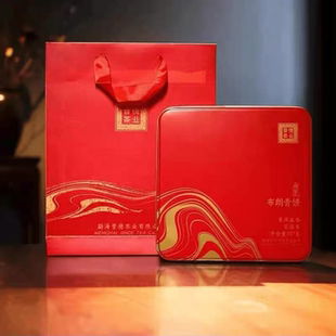 2022年晋德茶厂布朗青饼生茶357g(礼盒款)