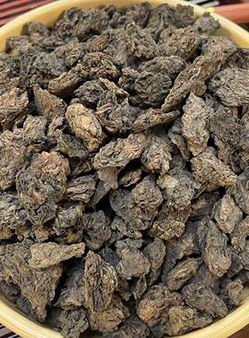 2018年晋德茶厂滑甜陈糯香老茶头云南大树普洱熟茶