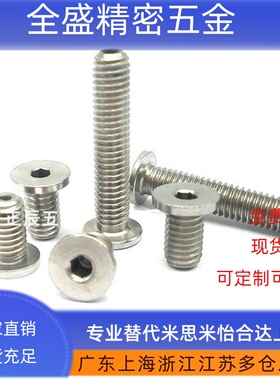 通孔型螺丝CBASG5-10/12/16/18/20/25/30 超短头内六角通气孔螺丝