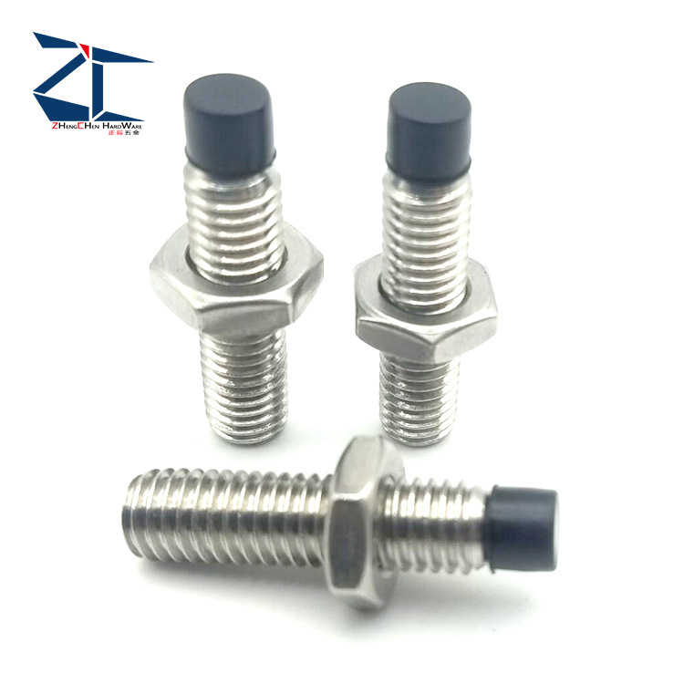 碳钢TDA51/USS4/5-10/15/20/~/40内六角孔螺丝带聚氨酯止动螺栓