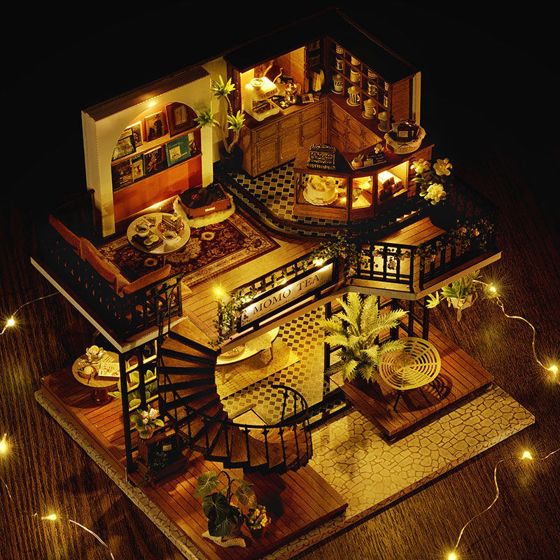 智趣屋diy小屋手工制作木