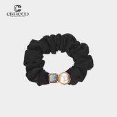 Cercoo 奢蔻异光晶石守护系列肥肠发圈水晶珍珠马尾大肠圈头发饰