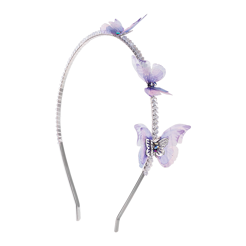 cercoo/奢蔻风和紫兰发箍头发饰