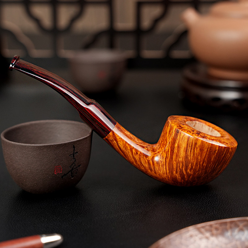 史丹威同款86器型进口石楠木手工烟斗正品男士专用传统老式精品斗