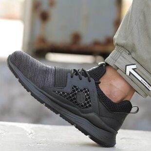 跨境直供劳保鞋防砸防刺穿登山款鞋休闲防护鞋safety shoes