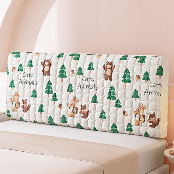 加厚床头套罩2024新款儿童木床软包全包通用防尘罩网红,居家布艺,床头罩,淘宝优惠券,粉丝福利购,淘宝优惠卷