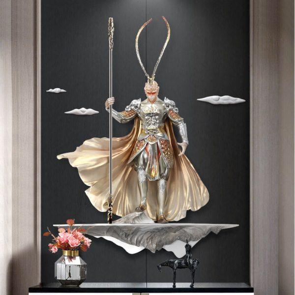 齐天大圣3D立体浮雕壁饰壁挂孙悟空挂件客厅玄关墙面装饰斗战胜佛,家居饰品,壁饰,淘宝优惠券,粉丝福利购,淘宝优惠卷