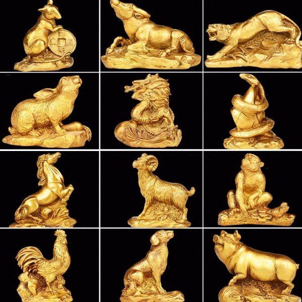 铜十二生肖摆件全套铜狗鼠铜牛鸡蛇马虎兔龙羊猴猪工艺品,饰品/流行首饰/时尚饰品新,摆件,淘宝优惠券,粉丝福利购,淘宝优惠卷
