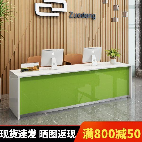前台收银台图文店柜台房产中介咨询台烤漆旅行社公桌公司接待台,商业/办公家具,接待台,淘宝优惠券,粉丝福利购,淘宝优惠卷