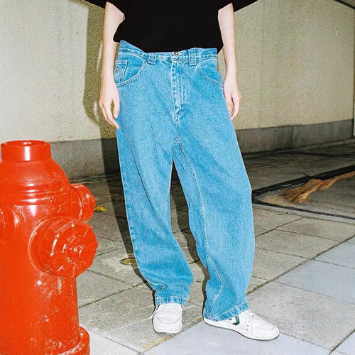 Polar Skate Co Big Boy Jeans 70's Blue 复古刺绣宽松牛仔