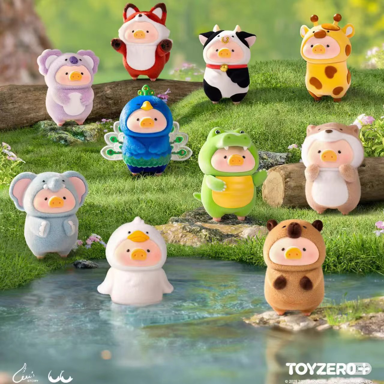 TOYZEROPLUS罐头猪LULU动物派对