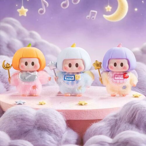 现货正品miniso名创优品YOYO天使宝宝搪胶毛绒盲盒潮玩公仔挂件女