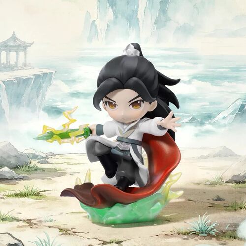 官方正品MINISO凡人修仙传动画虚天修罗谱系列Q版手办盲盒摆件礼