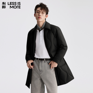 时尚 利郎青年商务羽绒服2025冬季 休闲保暖抗寒外套男 商羽鲜绒