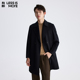 百搭休闲保暖大衣 时尚 内里充绒 利郎青年商务毛呢外套2025冬季
