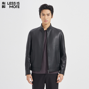 【纤维细腻】利郎青年商务商场同款真皮皮衣2026春季男士轻奢外套