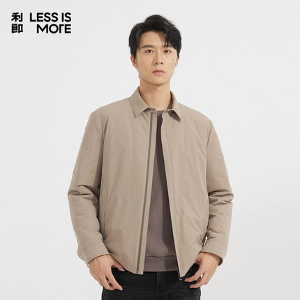 【三防面料】利郎青年商务羽绒服2025冬季保暖轻薄外套男Q4DBR203