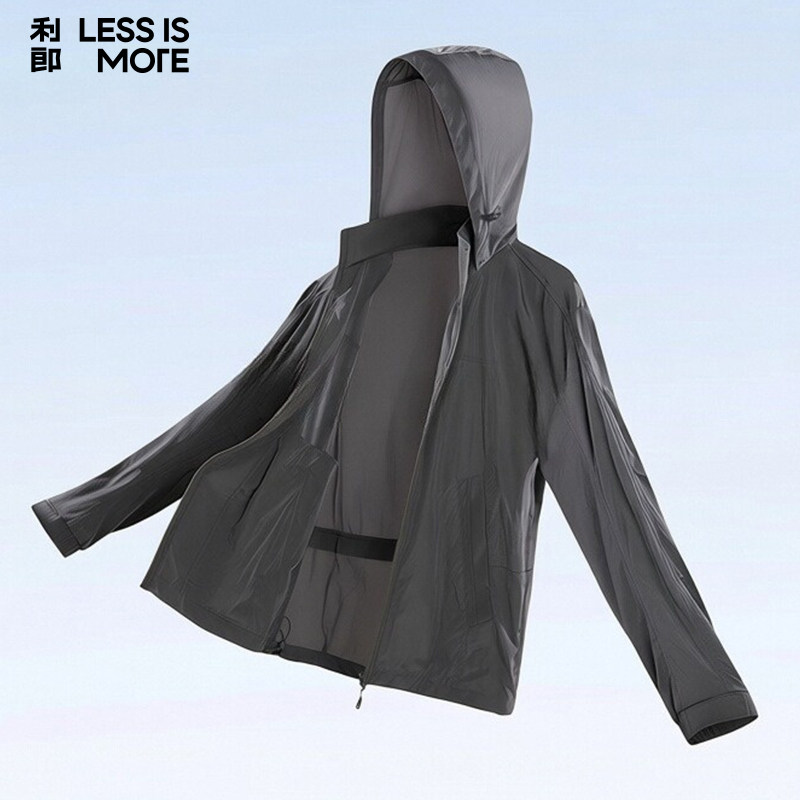 【通勤商旅】利郎青年商务空调服2026年夏季时尚连帽夹克外套男士