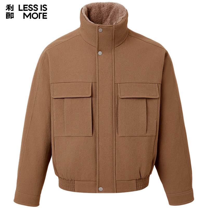 【立翻领设计】利郎青年商务商场同款羽绒服2025冬保暖抗寒外套男