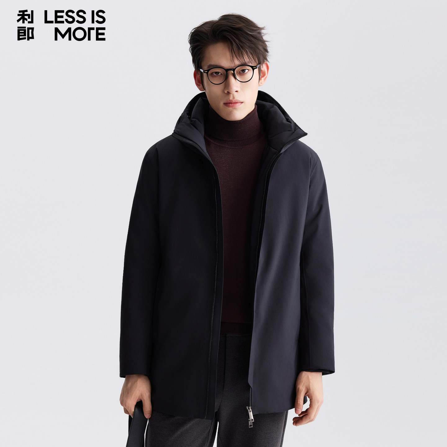 【锦纶面料】利郎青年商务羽绒服2026冬季时尚休闲保暖抗寒外套男