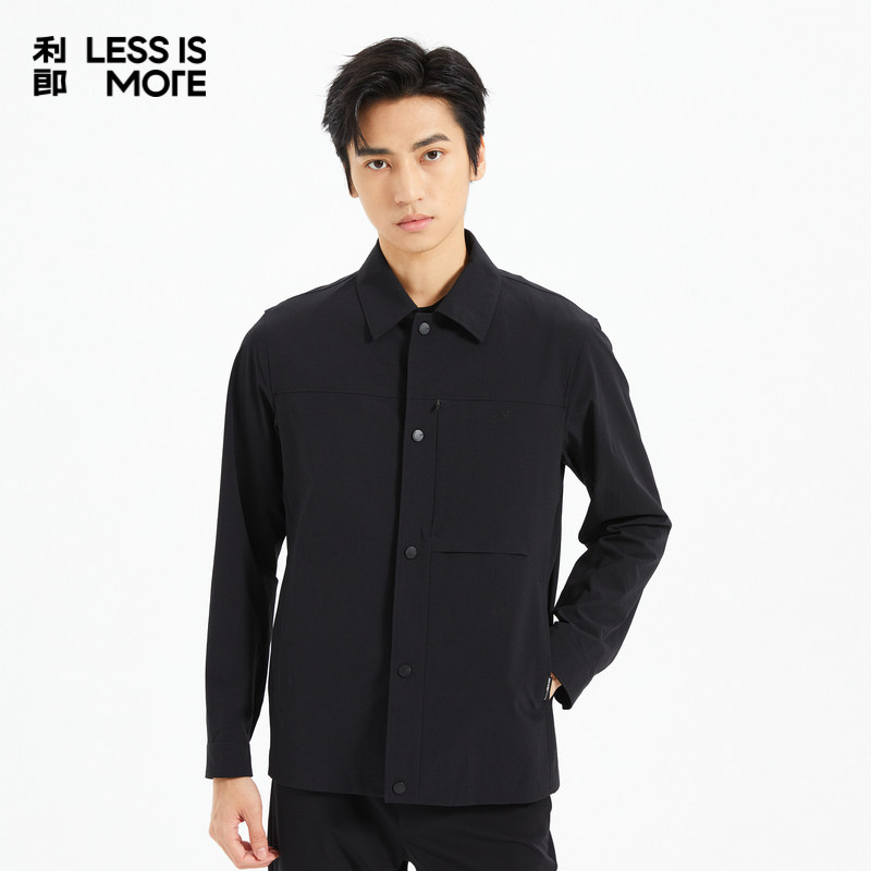 【尼龙轻弹】利郎青年商务风衣2026春季弹力风衣外套男士Q5CFY001