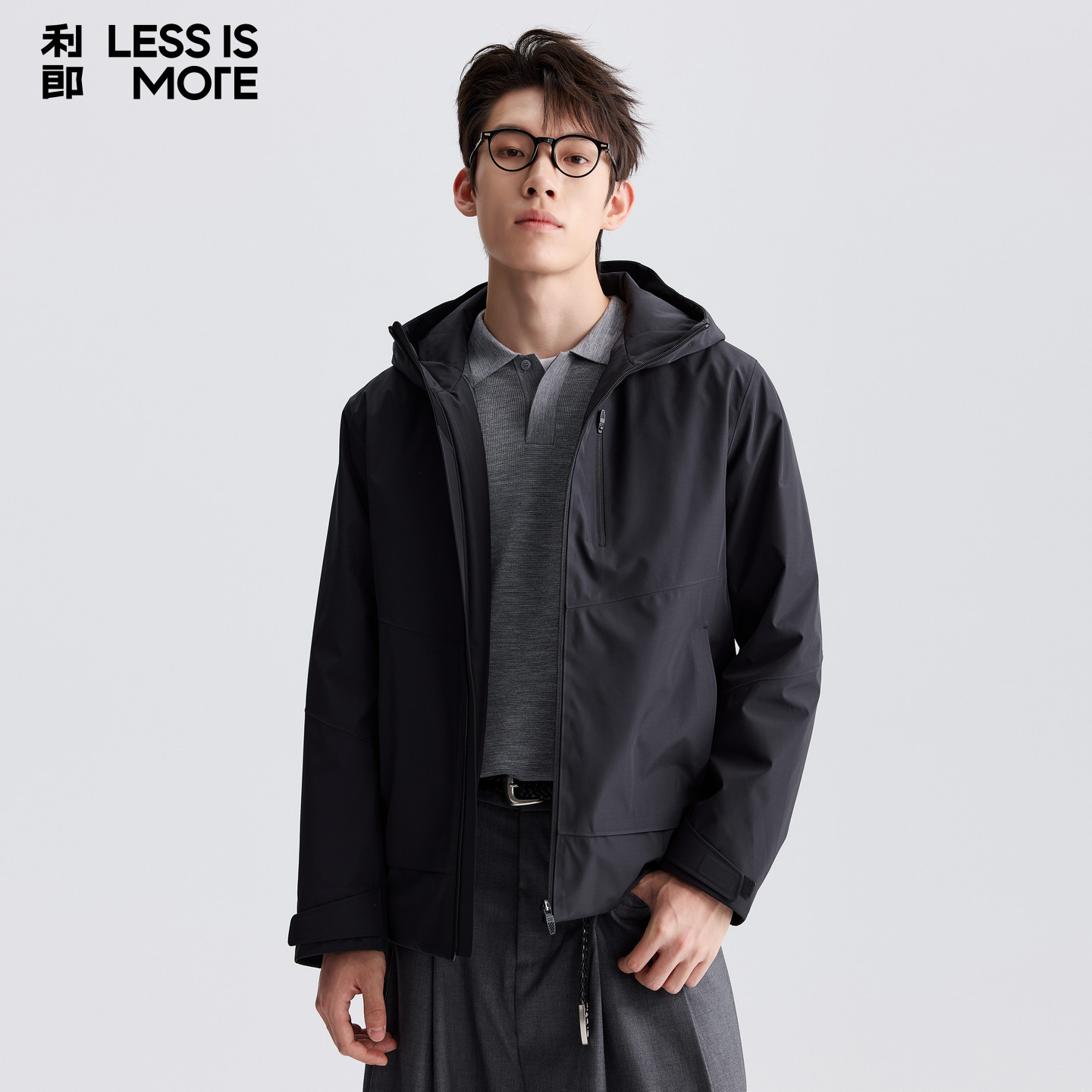 【舒适亲肤】利郎青年商务羽绒服2026冬季时尚休闲保暖抗寒外套男