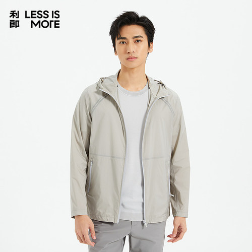 【亲肤舒适】利郎青年商务空调服男2026夏季时尚夹克外套Q5XKF002