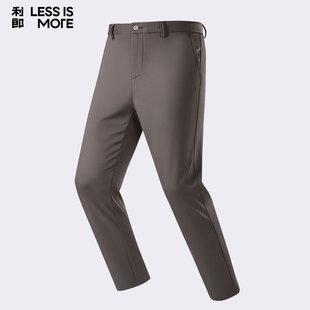 远红外升温 百搭西裤 利郎青年商务休闲裤 通勤时尚 男 男2025冬季