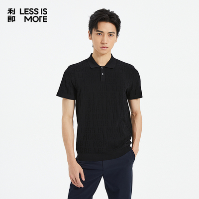 【粘纤混纺】利郎青年商务短袖POLO衫男2025夏季休闲短tQ5XTX518